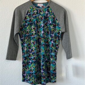 LuLaRoe Minnie Mouse 3/4 Sleeve, Size Small